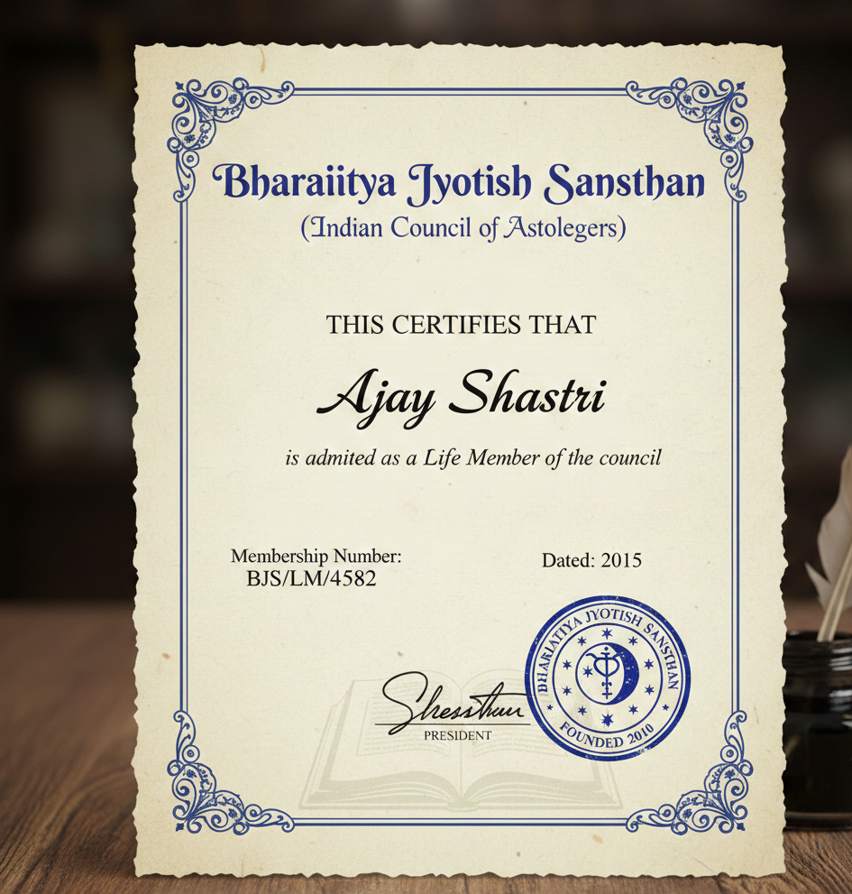 Astrology Certificate 2